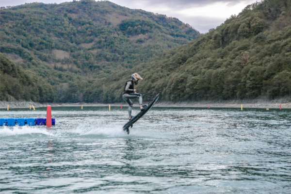 surf électrique Veepor saut